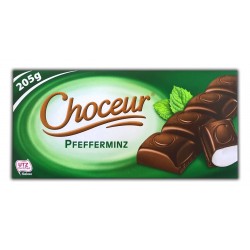Choceur čokoláda - Máta peprná 205g