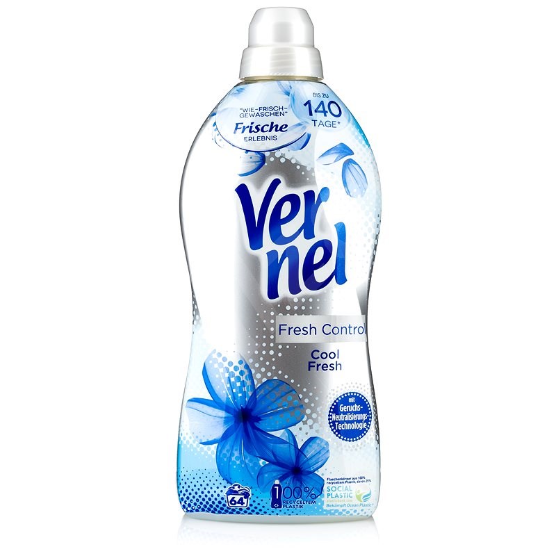 Ver-nel Weichspüler Fresh Control Cool Fresh 1,6L 64 dávek