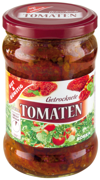 GUT&GÜNSTIG Getrocknete Tomaten 280 g-Sušená rajčata