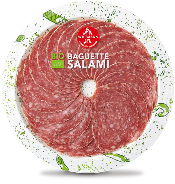 Wiltmann Bio Baguette-Salami 80g - Bio bagetový salám ušlechtilá plíseň