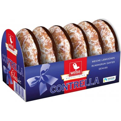 Weiss CONTRELLA Perníky s jemně hořkou čokoládou 200g