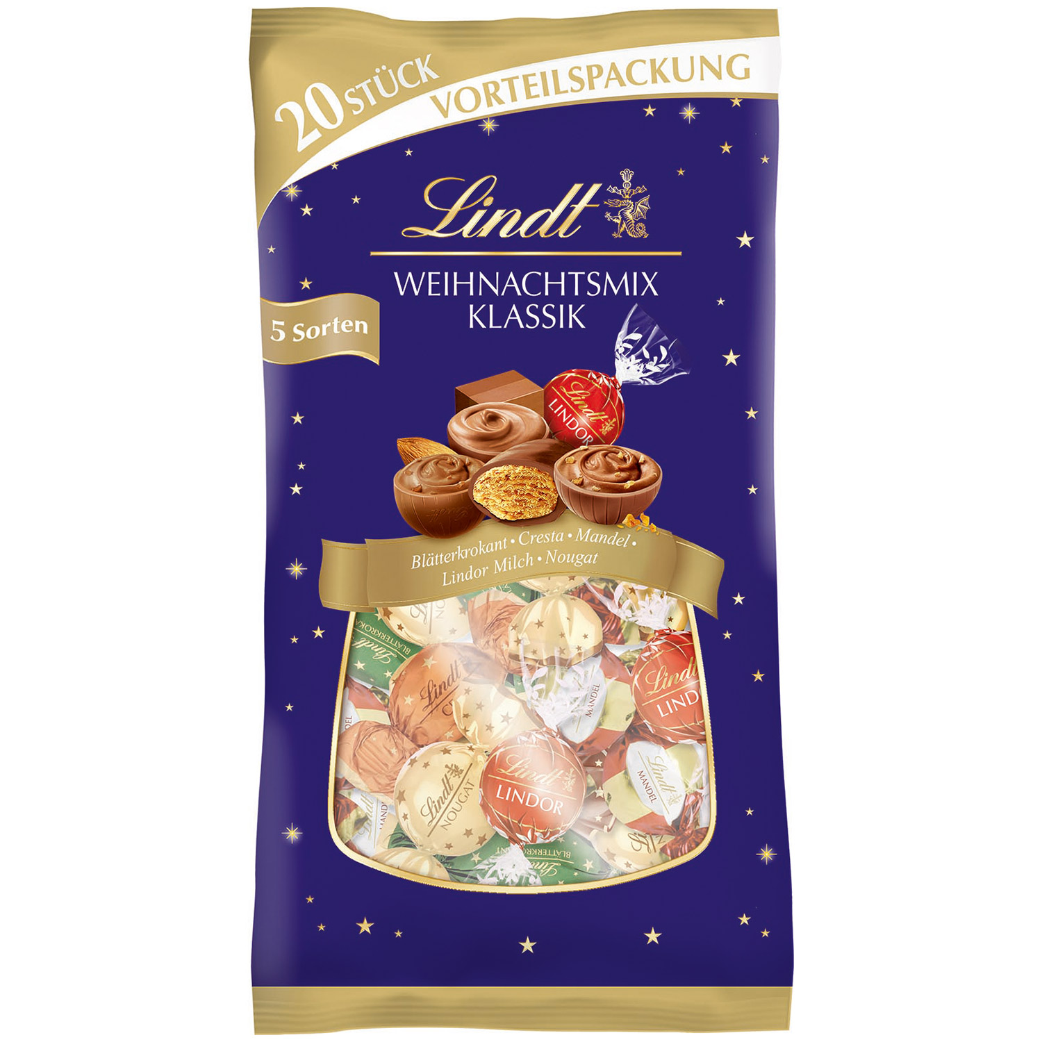 Lindt Weihnachtsmix Klassik 260g