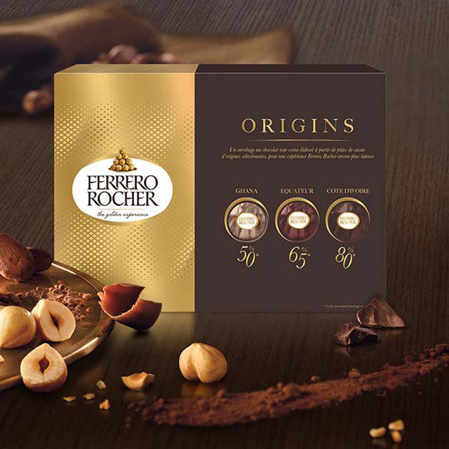 Ferrero Rocher Origins 187g 15 pralinek NOVINKA!!!