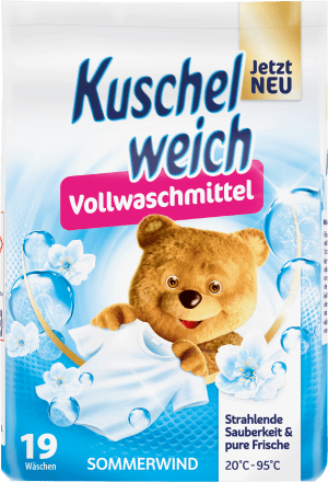 KUSCHELWEICH WASCHMITTEL SOMMERWIND PRÁŠEK NA PRANÍ SE SVĚŽÍ VŮNÍ 19 DÁVEK
