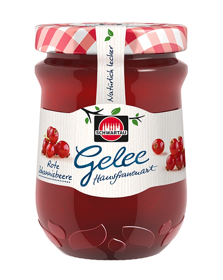 Schwartau ovocná pomazánka želé červený rybíz 200g