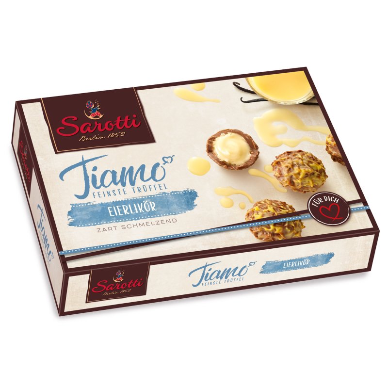 Sarotti Tiamo Truffles eierlikor 125g-Vaječný likér