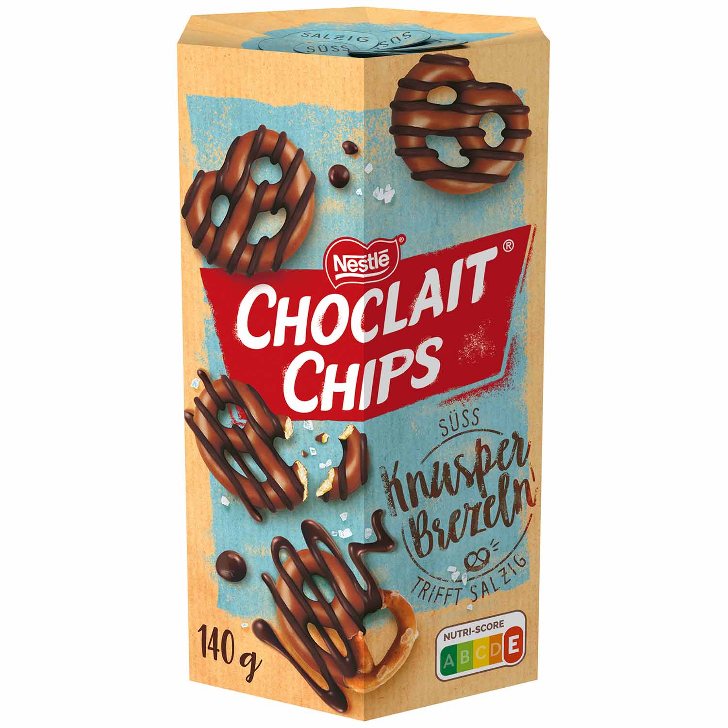Nestlé Choclait Chips 140g - křupavé preclíky