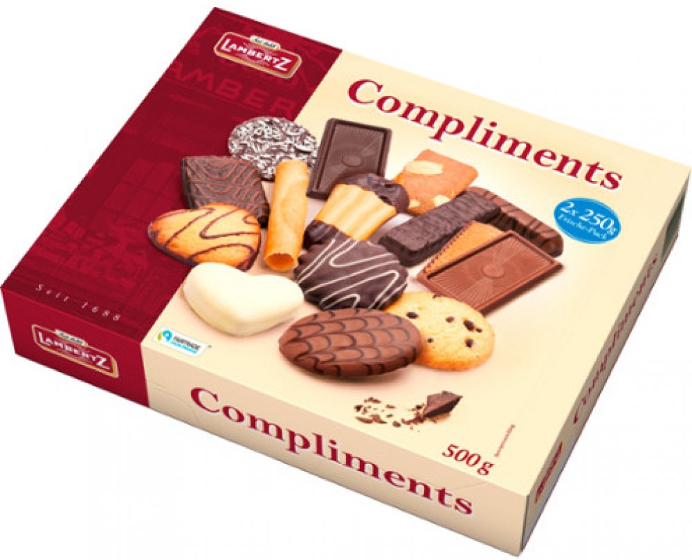 Lambertz Composition Lambertz sušenky - mix, 13 druhů, 500g