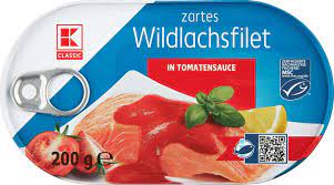 Lachsfilet-Filet z divokého lososa rajčatová omáčka 200g