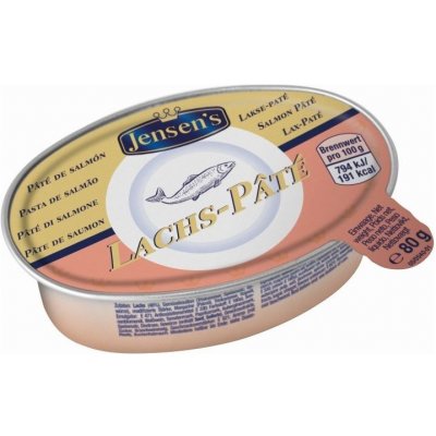 Jensen's Lachs - Paté -Paštika lososí 80g