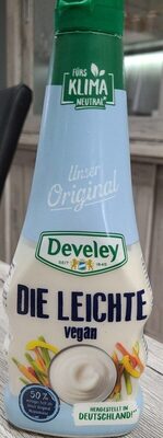 Develey Unser Original Die Leichte Mayonnaise 500ml - Krémový salát Vegan