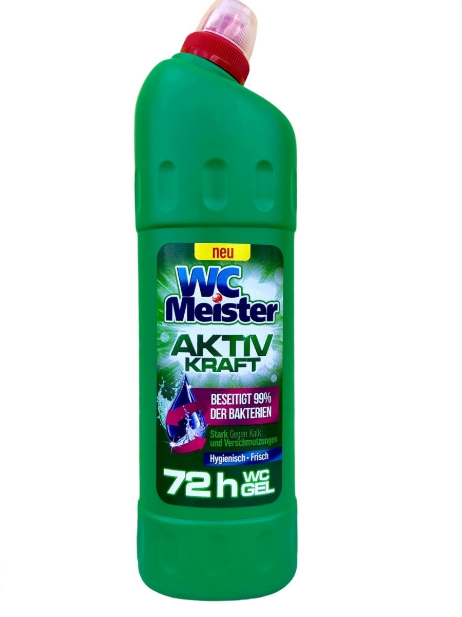 WC MEISTER AKTIV KRAFT GELOVÝ WC ČISTIČ 1L