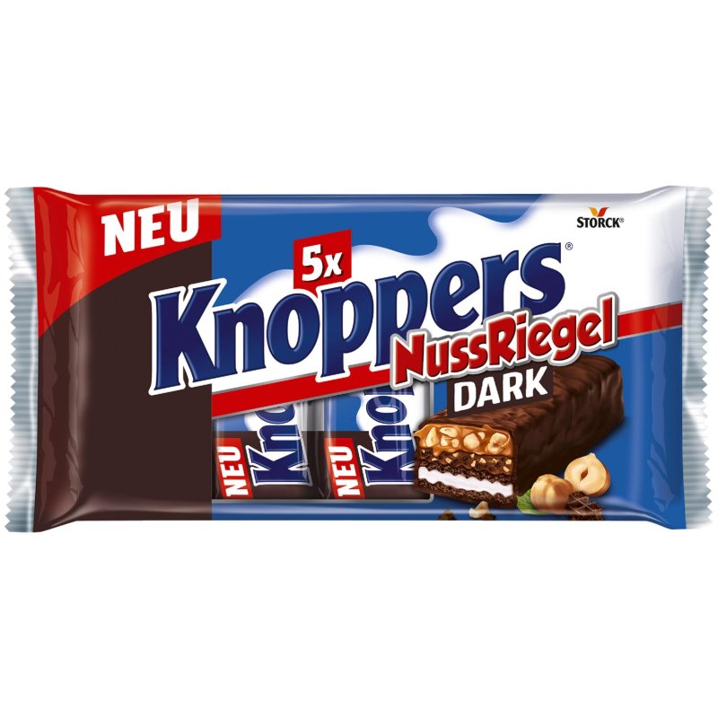 Knoppers NussRiegel Dark 5x40g 200g