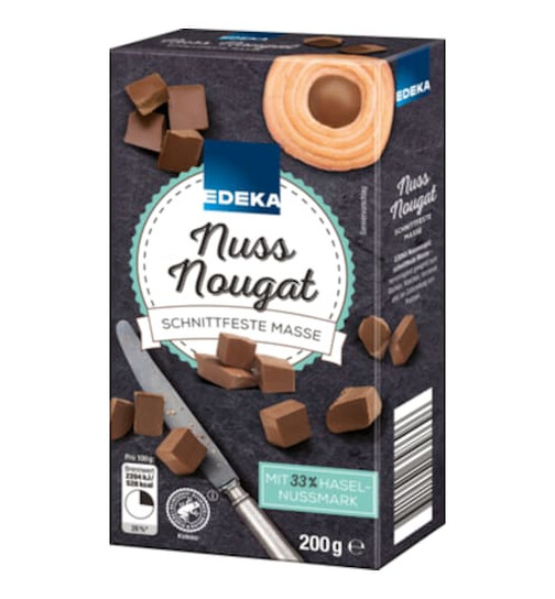 EDEKA Nuss-Nougat 200g - ořechový nugát 32% na pečení