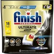 Finish Ultimate Citrus Kapsle do myčky nádobí 18 ks