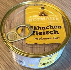 Hofmaier hähnchen fleisch kuřecí maso ve vlastní šťávě 300 g