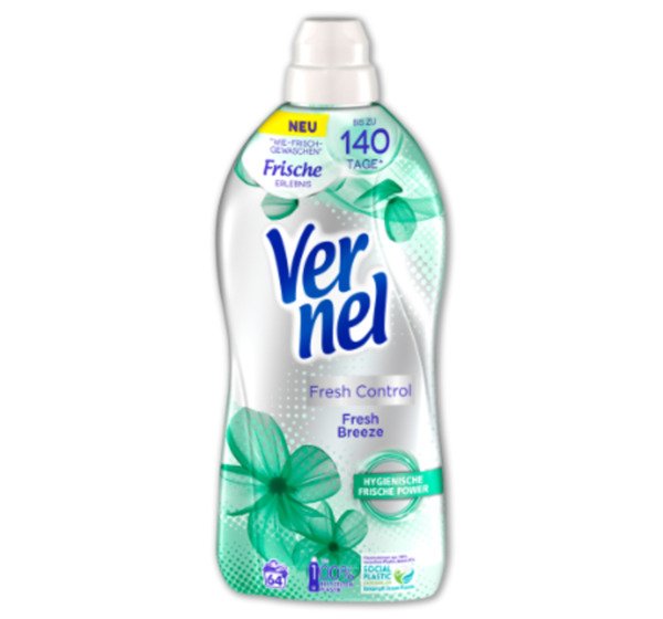 Vernel aviváž 64 dávek Fresh Control Fresh Breeze 1,6 l