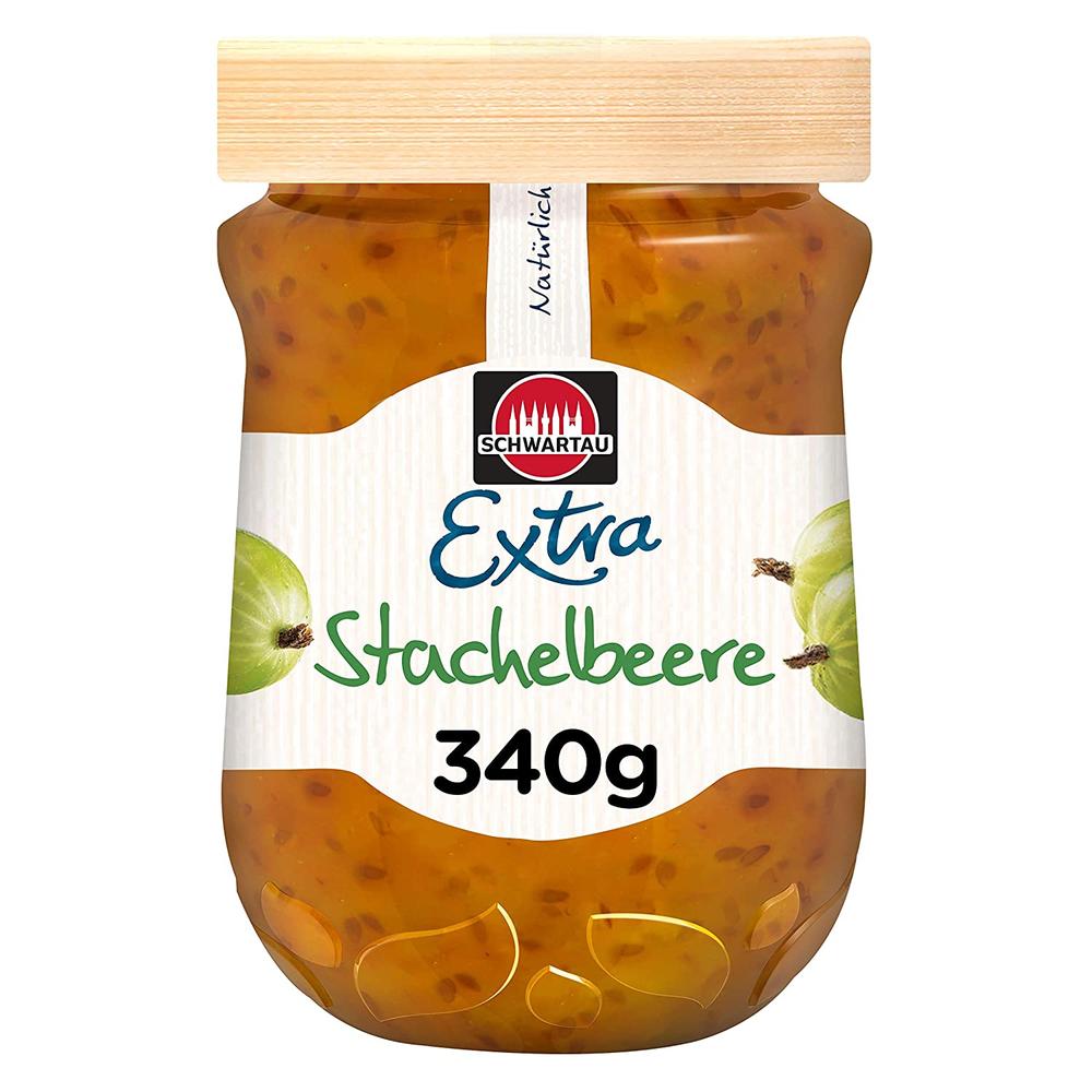Schwartau Extra angreštový džem 340g