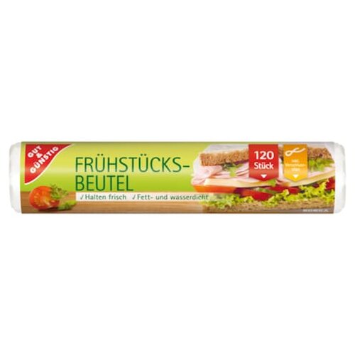 Gut & Günstig Frühstücksbeutel svačinové sáčky 120 kusů