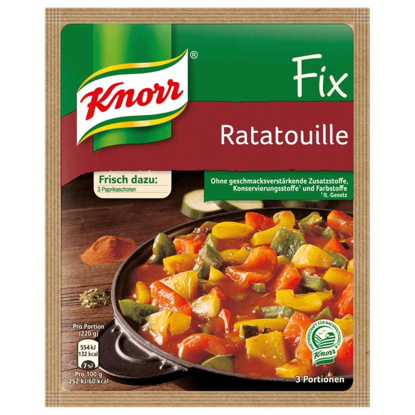 Knorr fix - ratatouille s paprikou na francouzský způsob 40g