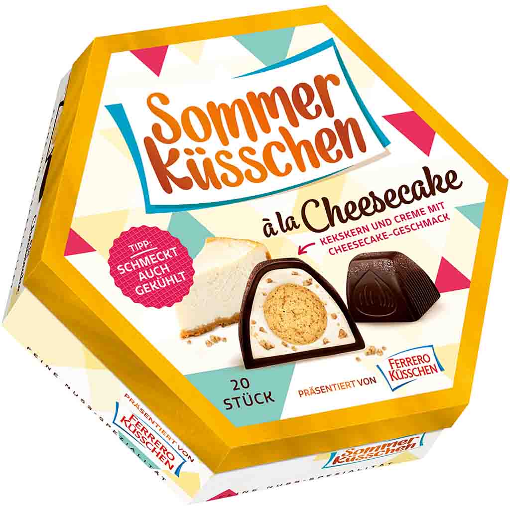 Ferrero kusschen pralinky á la cheesecake 20 kusů 180g