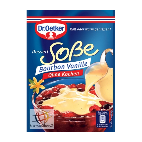 Dr. Oetker Bourbon Vanilková omáčka bez vaření 39g