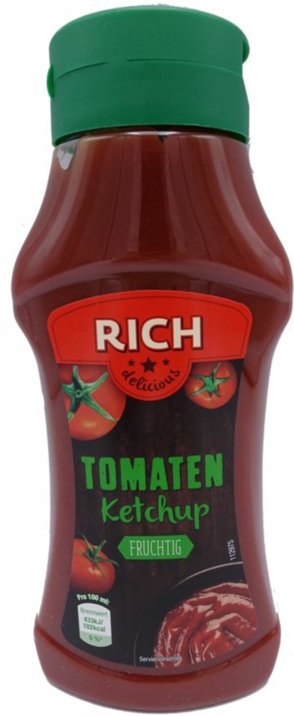 Rich Tomatenketchup Fruchtig 500 ml - kečup