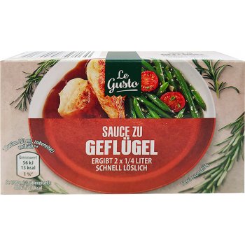 Le Gusto GEFLÜGEL SAUCE - OMÁČKA KE DRŮBEŽÍMU MASU 3 x 19g