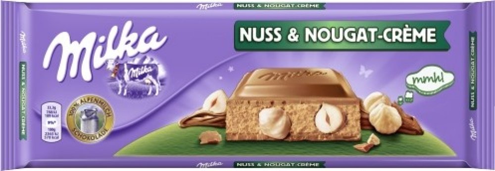 Milka Nuss-Nougat-Creme 300 G Čokoláda