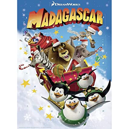 ČOKOLÁDOVÝ ADVENTNÍ KALENDÁŘ MADAGASCAR 75g