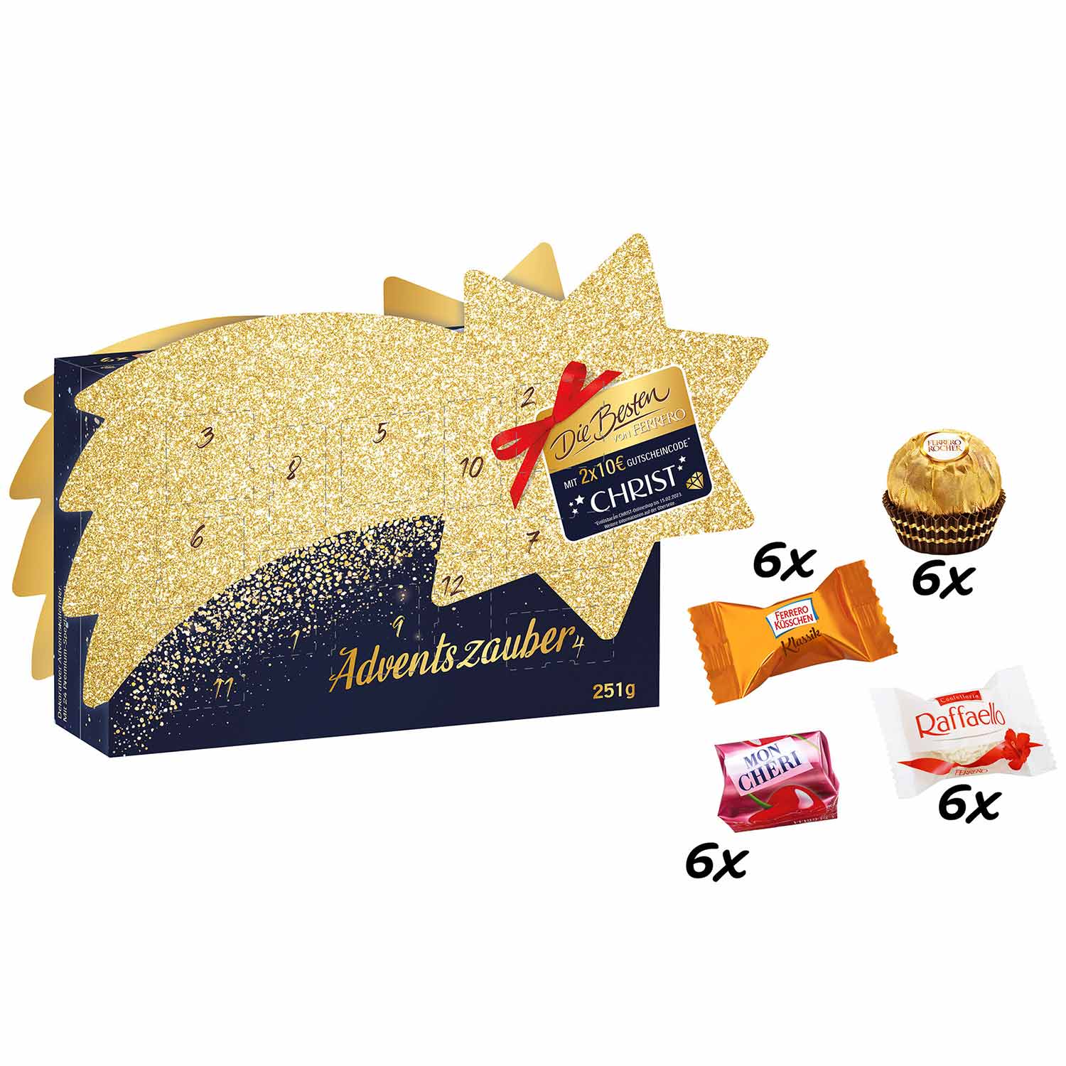 Die Besten von Ferrero Adventní kalendář 215 g