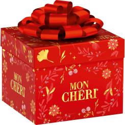Ferrero Mon Cheri - VÁNOČNÍ DÁRKOVÁ KRABIČKA s mašlí 283 g