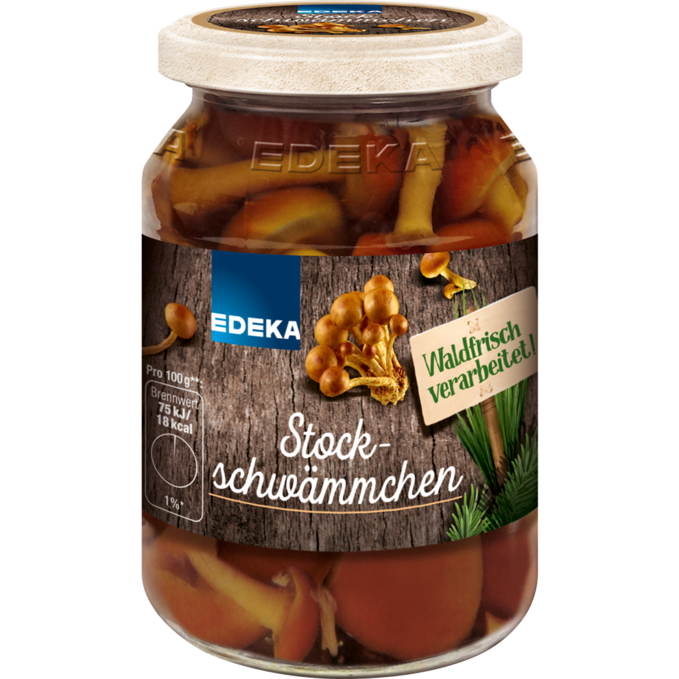 EDEKA Stock-schwammchen Čínská mutabilis houba v nálevu 290g