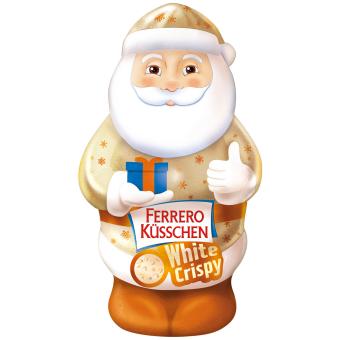 Ferrero Küsschen Santa Claus Bílá čokoláda křupavá - 72g