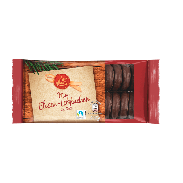 Winter traum Mini Elisen Lebkuchen 200g hořké