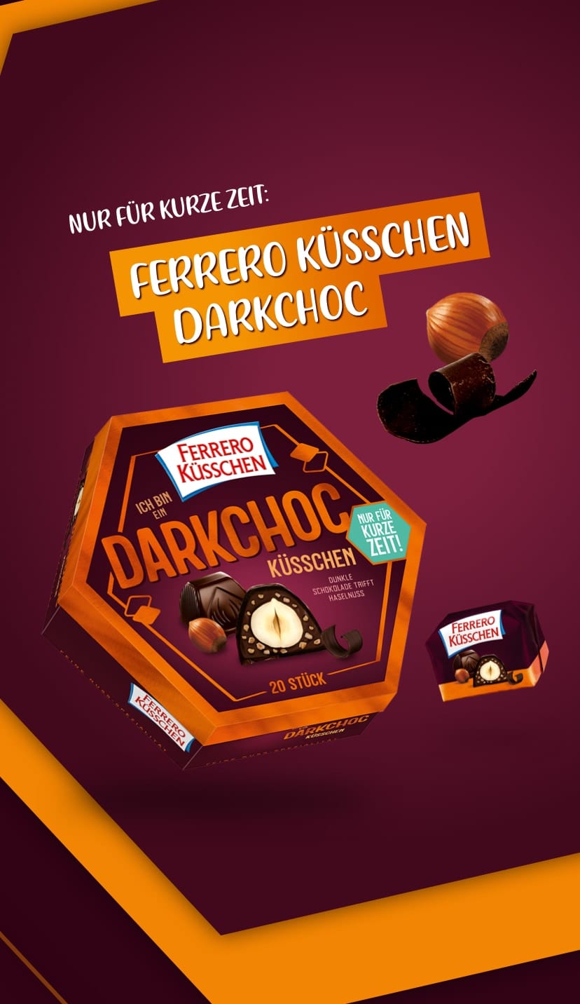 Ferrero Kusschen Darkchoc 20ks 178g