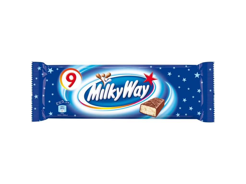 Milky Way Minis 9 x 21 g, 193,5 g
