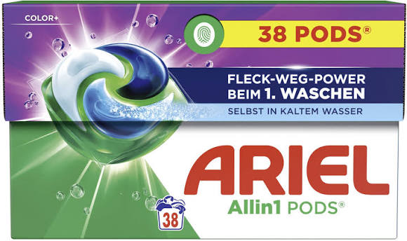 Ariel Allin1 Pods Colorwaschmittel 38 dávek
