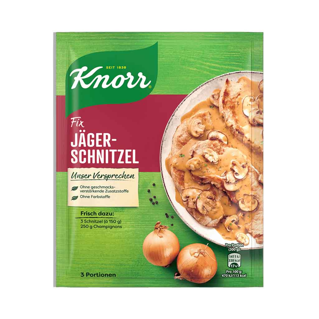 KNORR FIX JÄGER-SCHNITZEL, 47 G