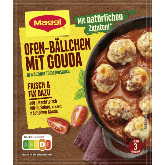 Maggi Kuličky do trouby s Goudou 43G