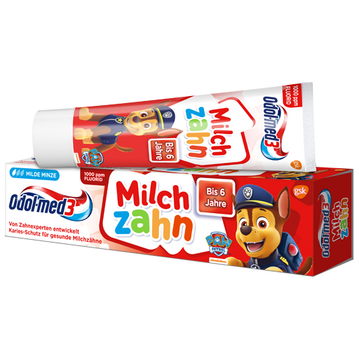 Odol-med 3 Zubní pasta na mléčné zuby do 6 let, 50 ml