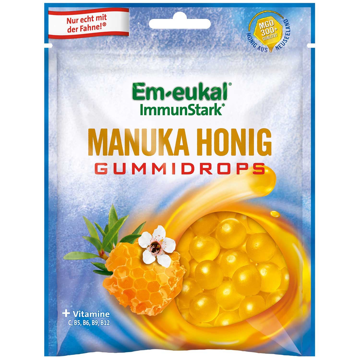 Em-eukal ImmunStark Gummidrops Manuka Honey 90g