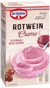 Dr.Oetker krém - červené víno, 203g