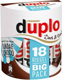 FERRERO DUPLO BIG PACK Dark & Vanilla 18KS 327G