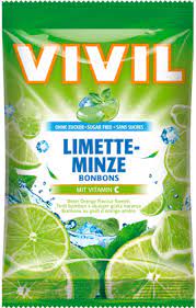 VIVIL Limetka - minze + vitamín C 120 g