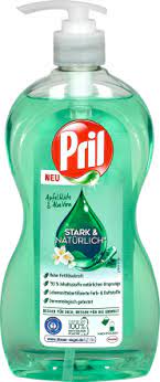 Pril s vůní jablečných květů a aloe vera 420 ml s pumpičkou
