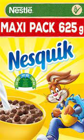 Nestlé Nesquik Celozrnné cereálie s kakaem 625 g