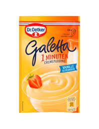 Dr.Oetker Galetta krémový pudink - vanilkový, 80 g bez vaření