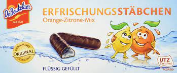 Erfrischungsstäbchen - osvěžující tyčinky pomeranč-citron 75 g