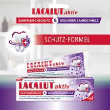 LACALUT® aktiv Zahnfleischschutz & gesunder Zahnschmelz 75 ml
